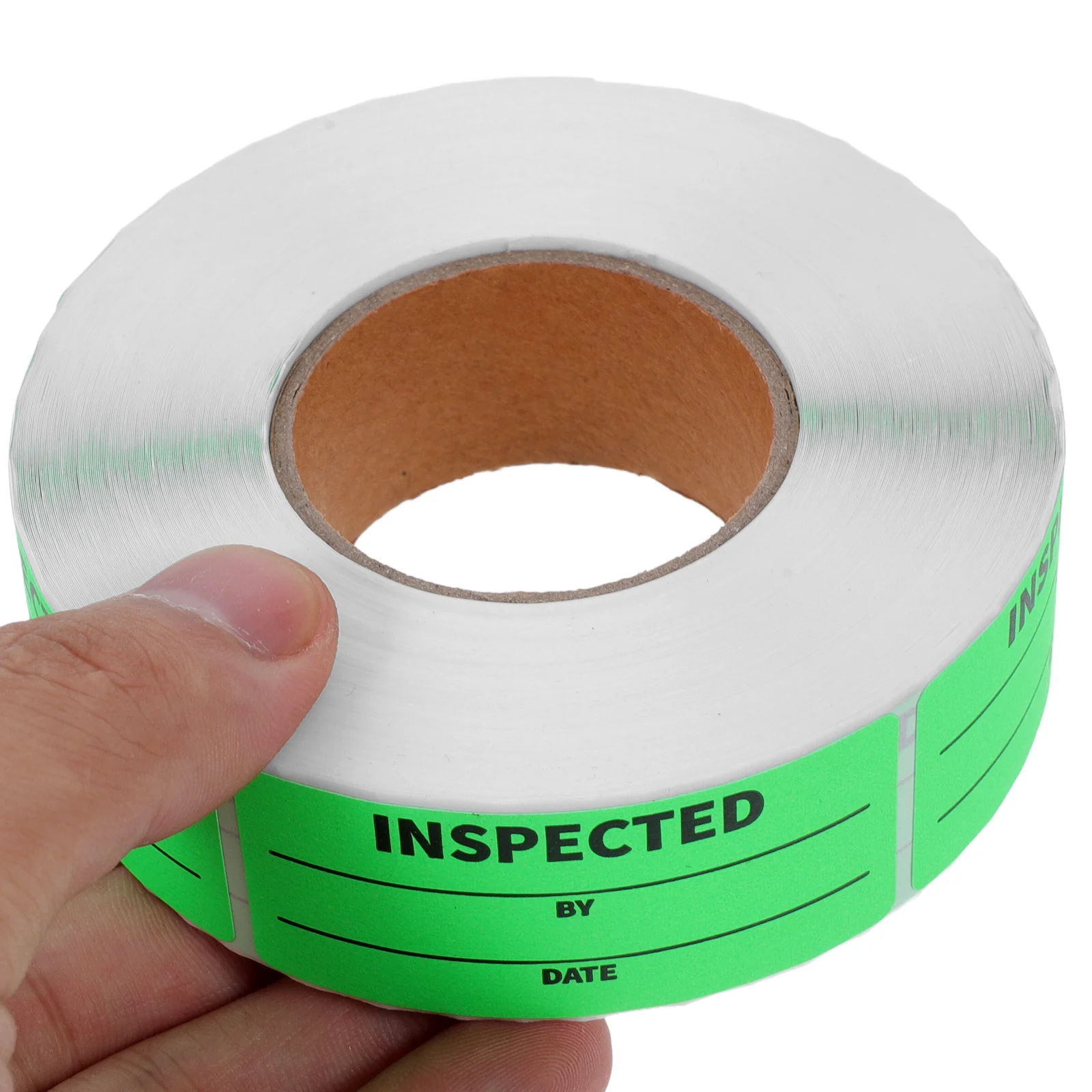 Inspected by Stickers Small Quality Control Inventory Tags Label Warehouse Organization Labels