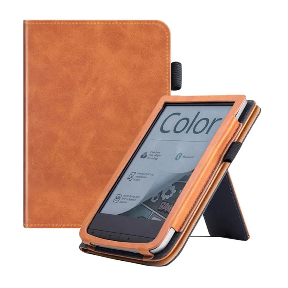 

Hand Support 6 inch eReader Case Auto Sleep/Wake Protective Shell for Pocketbook Basic 4/Lux 5/Color/HD 3/Lux 4/Lux2