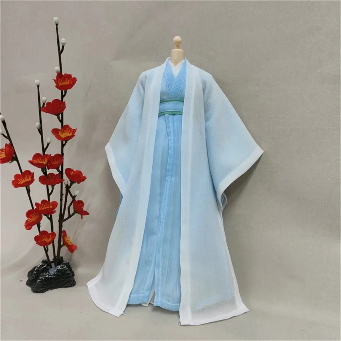Мужское платье Hanfu, китайская старинная рубашка Hanfu, одежда для косплея куклы, модель одежды для 12-дюймовой экшн-фигурки, фигурки животных