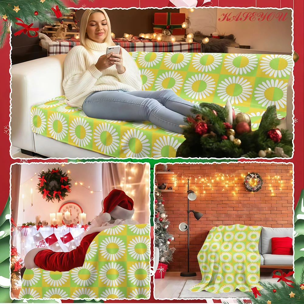 Peach Roses Design 50x60 Inches No Shedding Quick Drying Cozy Blanket Ideal Christmas Halloween Gift for Women Men Kids