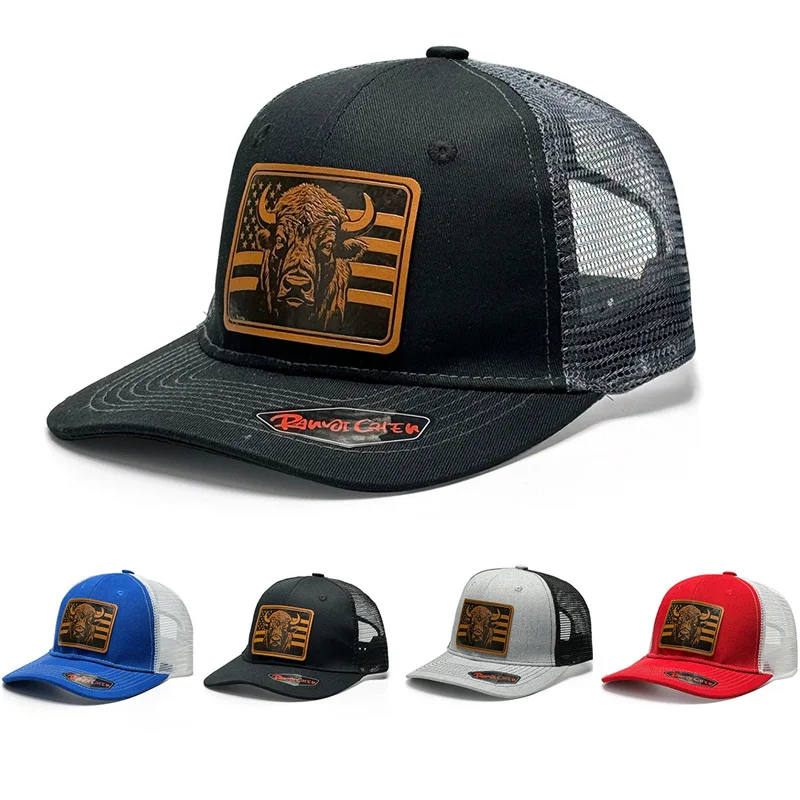 Fashion Leathers Baseball Caps for Women Men Female Male Sport Visors Snapback Cap Sun Hat Gorras Hombre Designer Trucker Hat