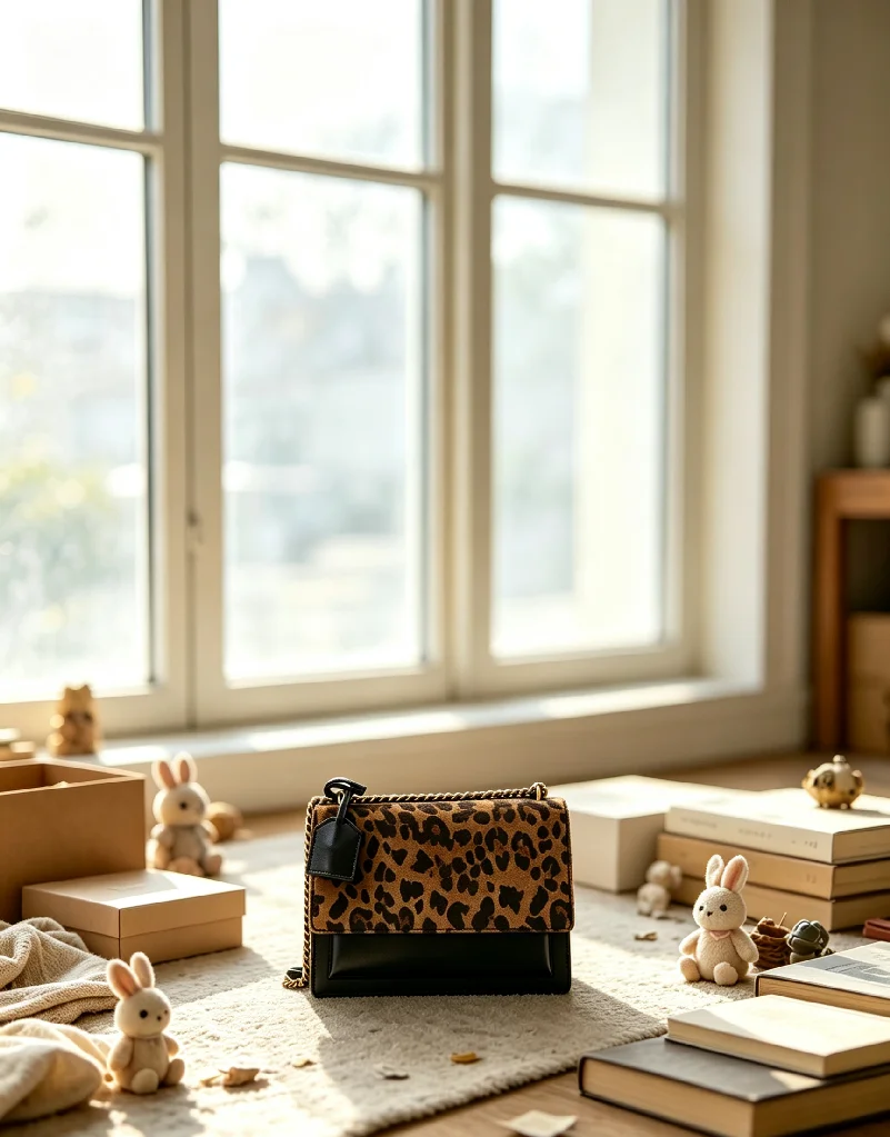 Structured Handbag Top Handle - Tas Tangan Wanita dengan Desain Mewah,