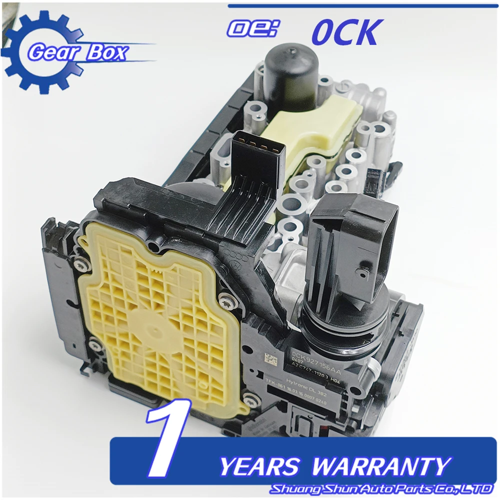 0CJ 0HK เกียร์วาล์ว TCU TCM Mechatronics Assy สําหรับ Audi A4 0CJ927156 0HK927156B
