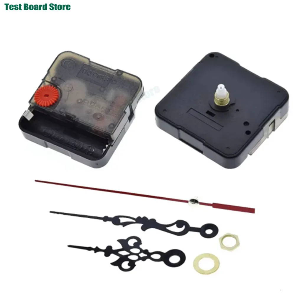 

1set Professional And Practical Quartz Wall Clock Movement Mechanism DIY Repair Tool Parts Kit with Red Hands