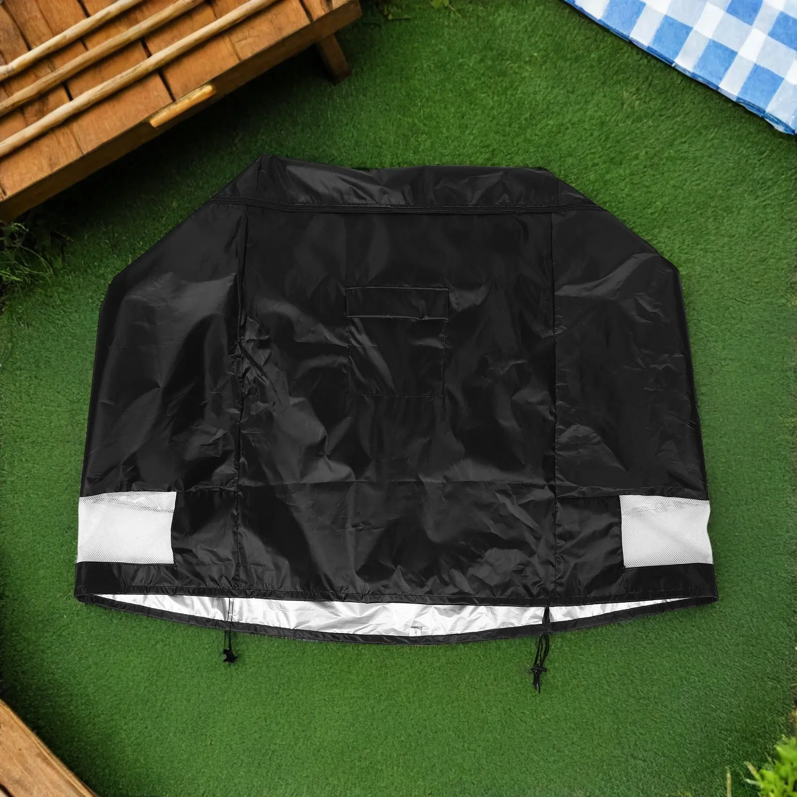 

Водонепроницаемый чехол для уличного холодильника, сверхпрочный, черный, для мини-холодильников, вертикальных морозильников, автохолодильников, для кемпинга, патио, вечеринок