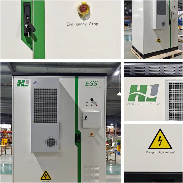 商業用太陽光発電マイクログリッドシステム蓄電コンテナ高電圧100kWh-500kWhリチウムイオン電池オフグリッド接続