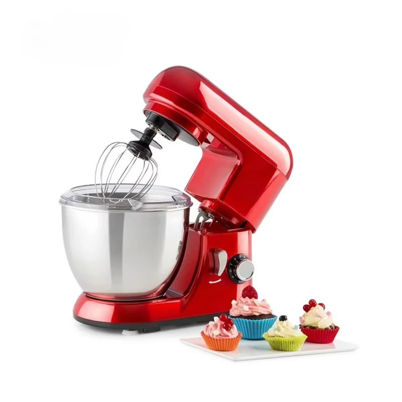 عرض الاستوديو المباشر SM-985 500W 120V 1300W 220V 4L خلاط عجين الكيك باللون الأحمر والفضي والأخضر