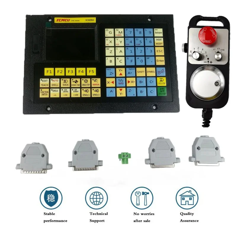 CNC milling System Offline Controller XC609M 1-6 Axis HandwheeBreakout Board Engraving Machine Control Combined Hmi Touch Screen