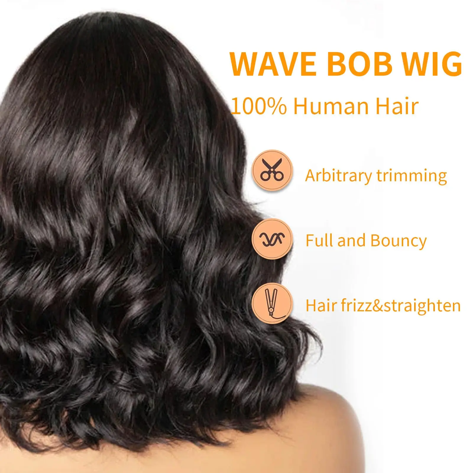 Losse Body Wave Korte Bob Kant Frontale Menselijk Haar Pruik 5X5 Transparant Kant Voor Bob Pruiken Natuurlijke Kleur losse Golf Korte Pruiken