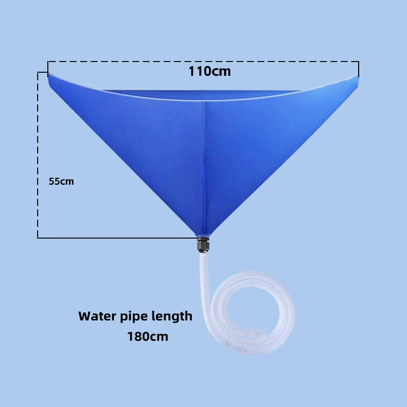 1 Set Klimaanlagen-Reinigungsbeutel Wasserdichter Ablauf zum Waschen Klimaanlagen-Wasserablaufrohr AC-Reinigungsset Klimaanlagenreiniger – Detail 2