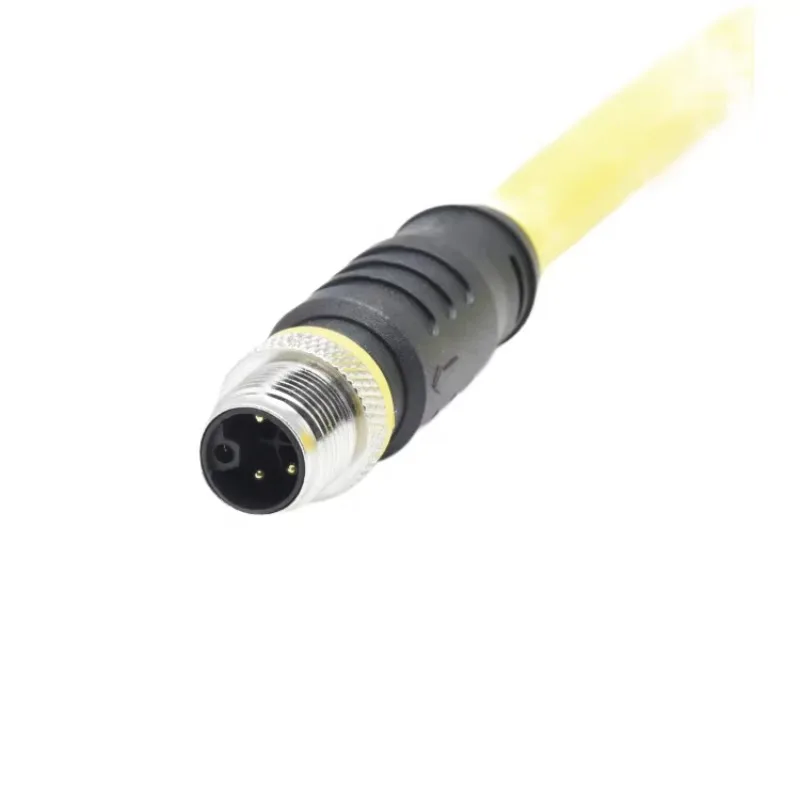 M12 Connector 5 Pin L Code signal Power Male Female Plug Electrical Wires IP67 Waterproof Connector
