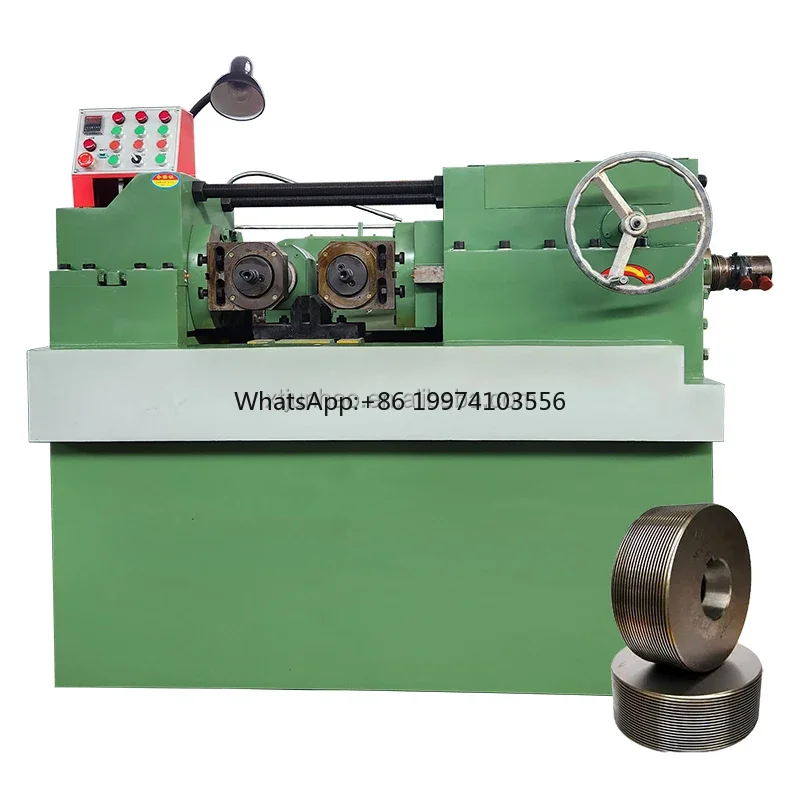 Automatic CNC hydraulic anchor bolt rolling machine two-axis thread rolling machine price