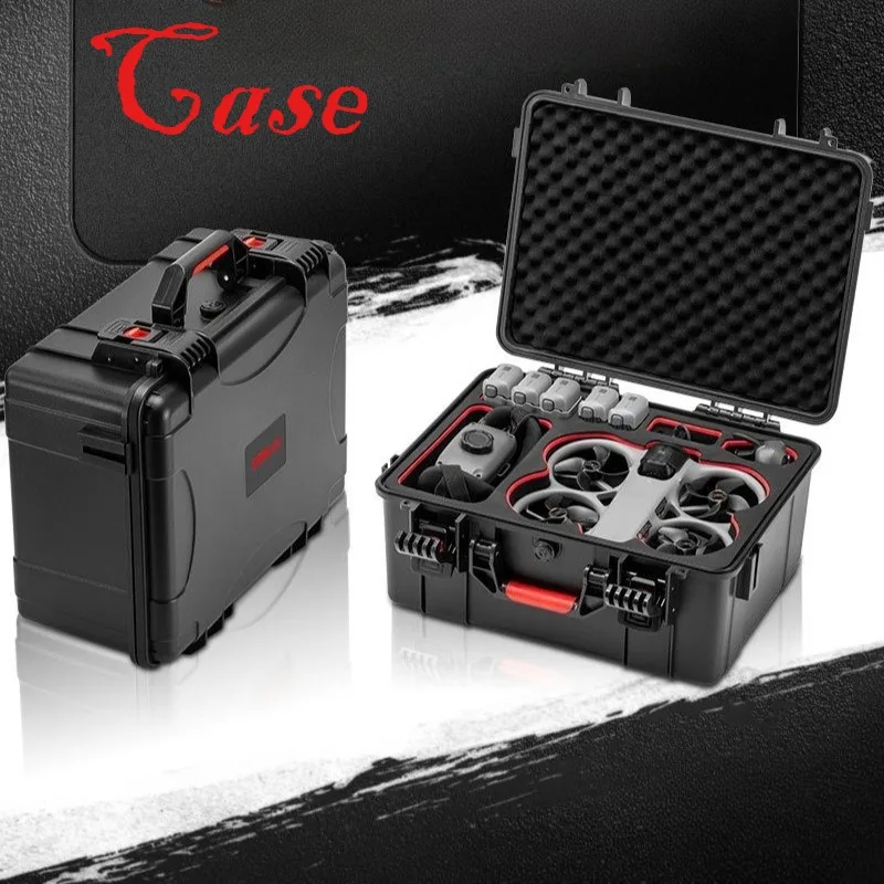 Waterproof Drone Storage Case Shockproof Protective Carrying Box for Avata 360 Drone Storage Tool Box Hard Shell Tools Packaging