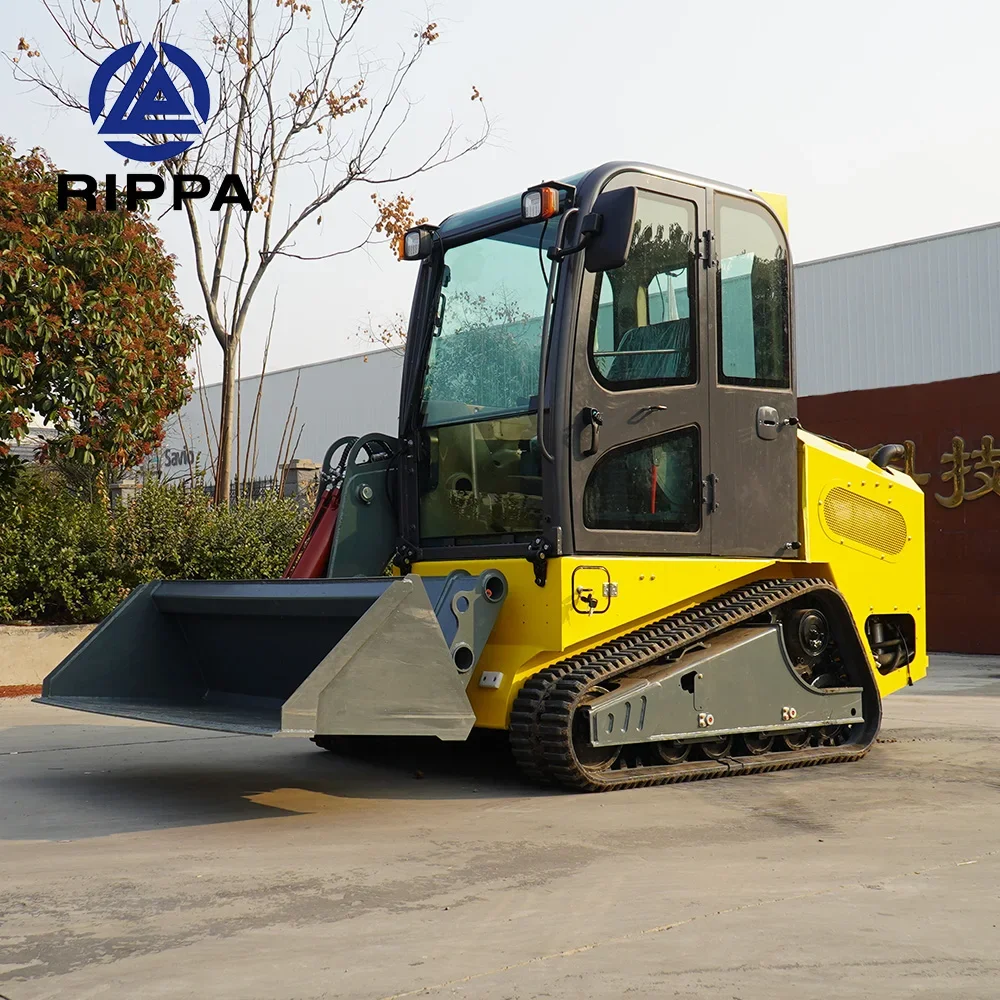 Rippa Mini Skid Steer Loader Price Wholesale Skid Steering Loaders Small Skidsteer With EPA Engine