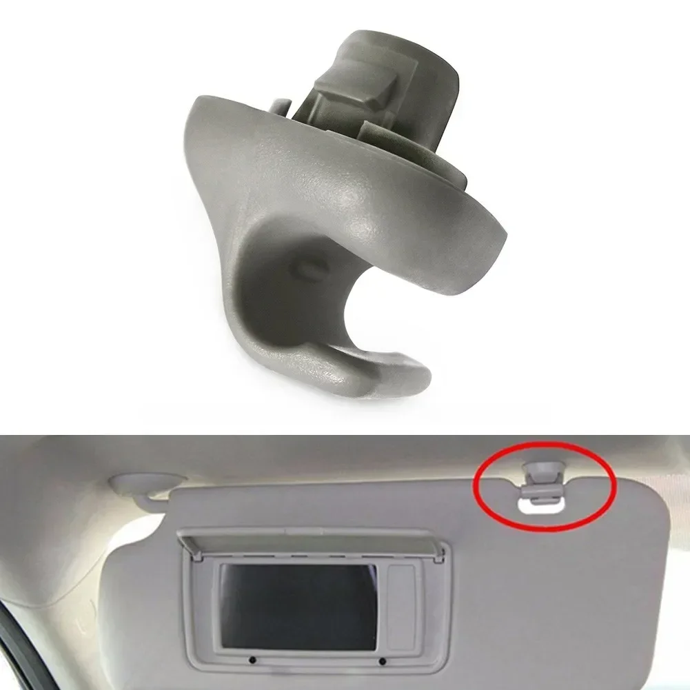 Gray Sun Visor Clip 88217S01A01ZA For Honda 98-07 For Accord 1996-2004 For Civic 06-11 Ridgeline SunVisor Hook Support Bracket