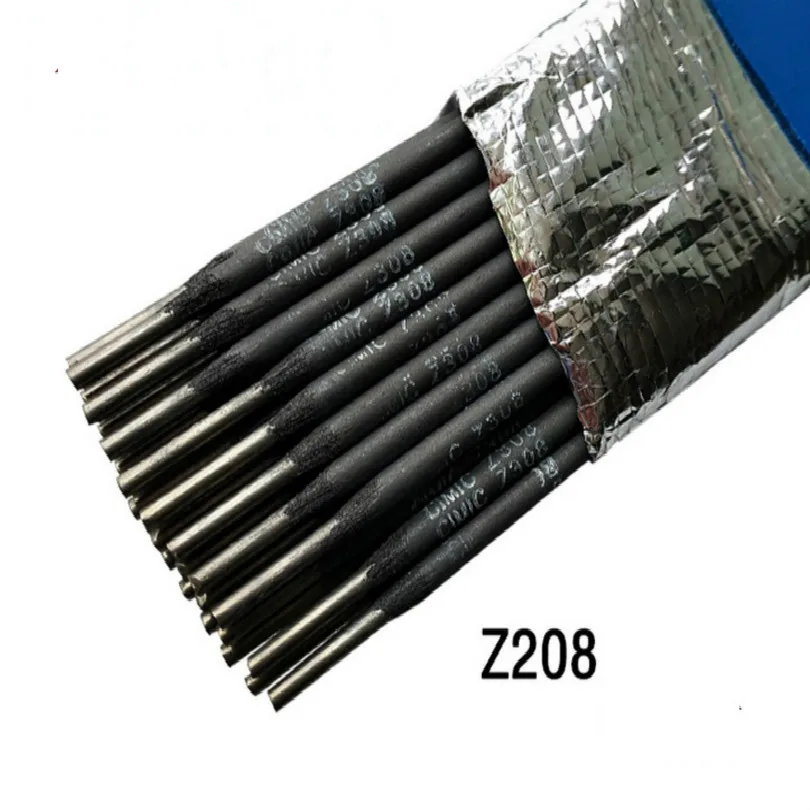 2.5mm 3.2mm 4mm Diameter Z208 Pig Iron Welding Rod Cast Iron Welding Rods