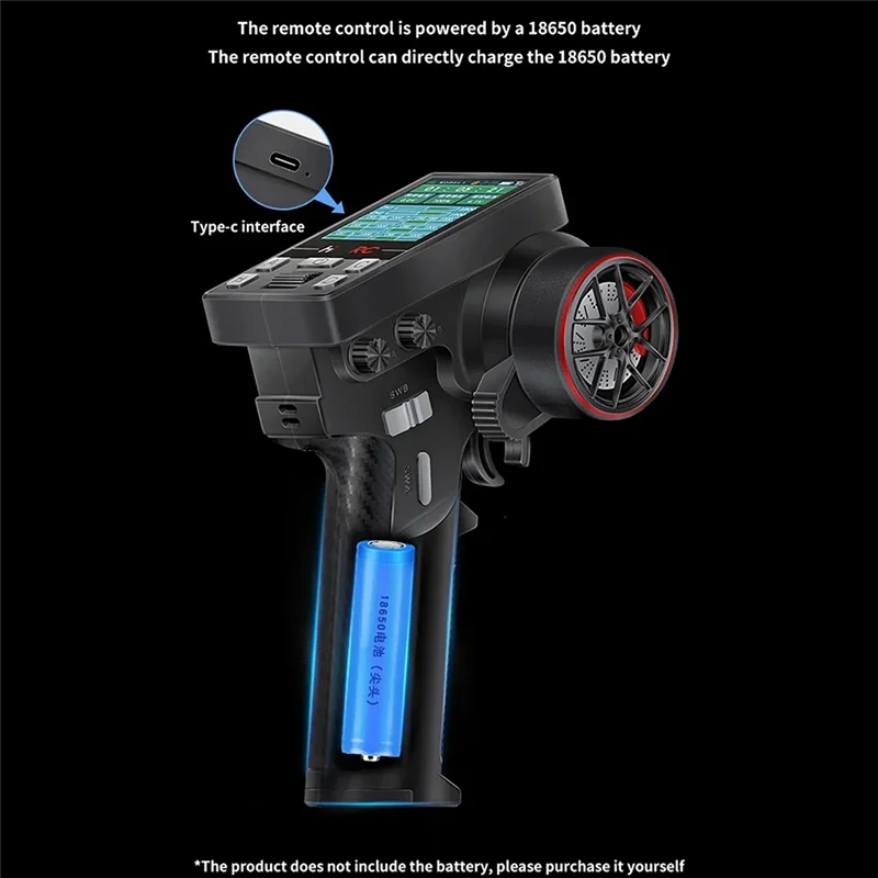 CT-8B 8CH transmisor control remoto 2,4 Ghz Radio + receptor de F-08A para RC modelo coche barco Drone Quadcopter Accesorios