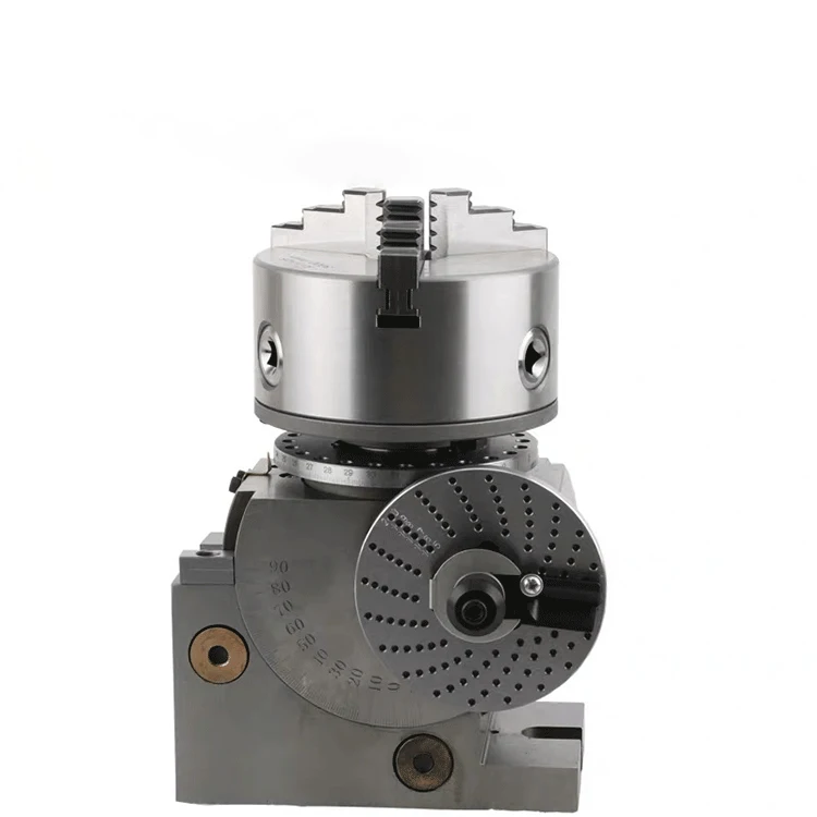 5 Inch 3 Jaw Chuck Indexing Dividing Head Bs-0 Precision Dividing Head for Milling Machine