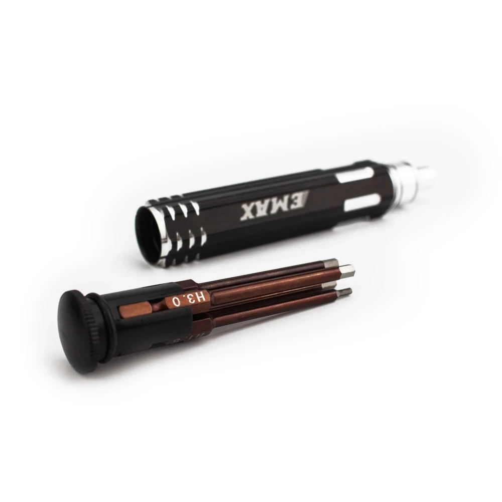 4 In 1 Emax Hexagon Socket Screwdriver Set Allen Driver H1.5 H2.0 2.5 H3.0mm Modeling Making Tools For RC Plane FPV Drone - view 3