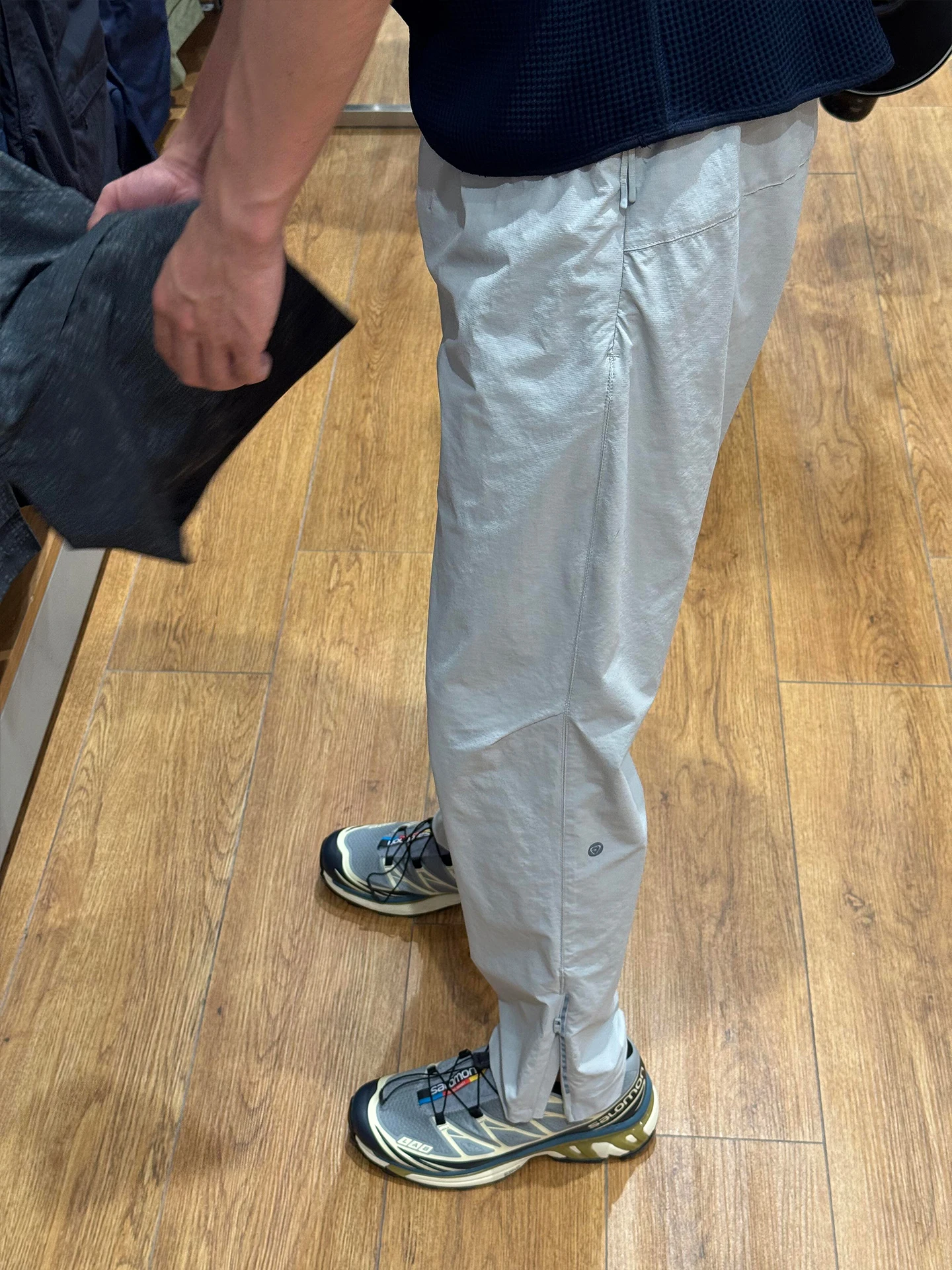 

Мужские летние легкие повседневные брюки American Sle Qui Dry Ice Silk для бега, велоспорта, активного отдыха, альпинизма и походов