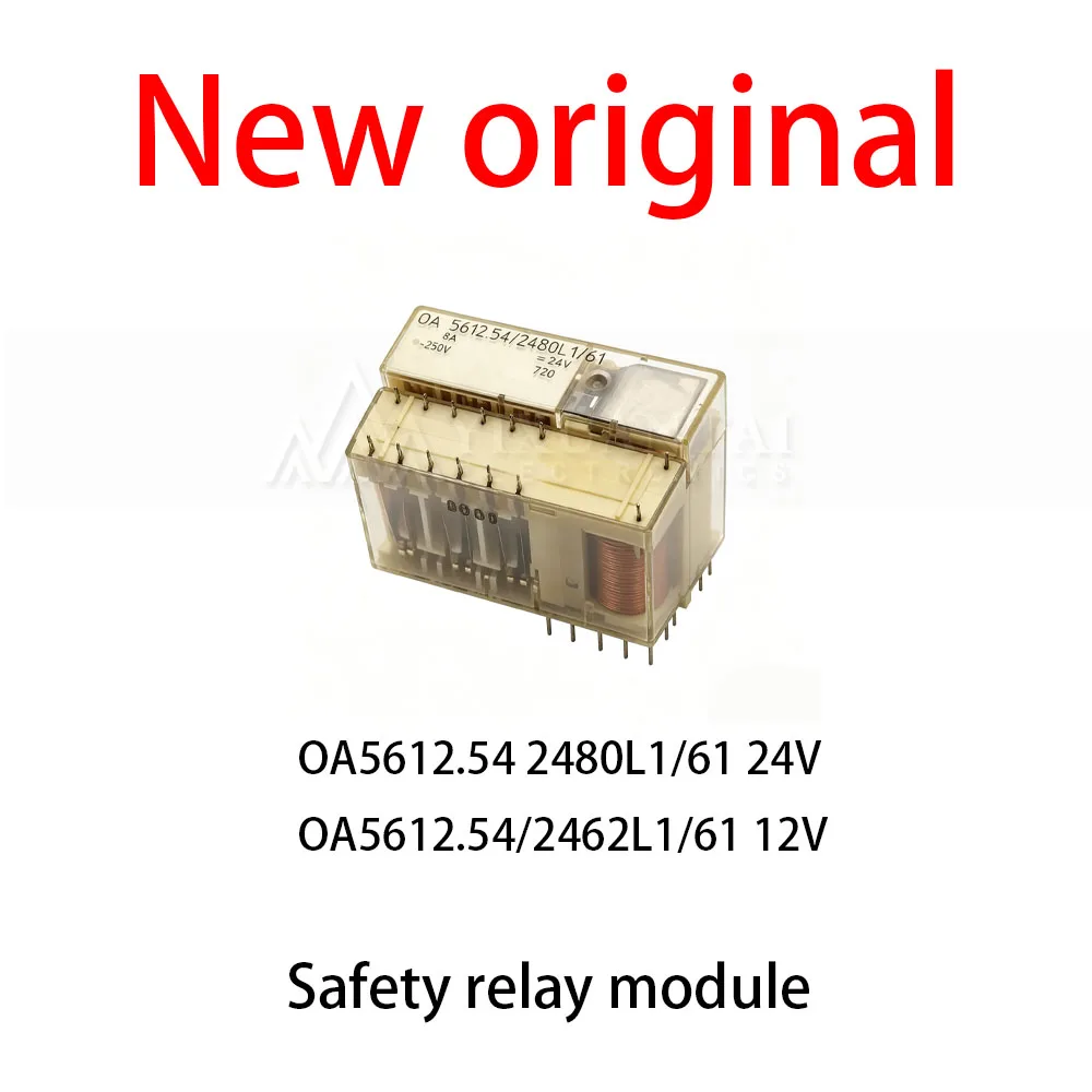 1PCS Safety Relay Module 24V 12V OA5612.54 2480L1/61 2462L1/61 New Original for Electrical Control Systems