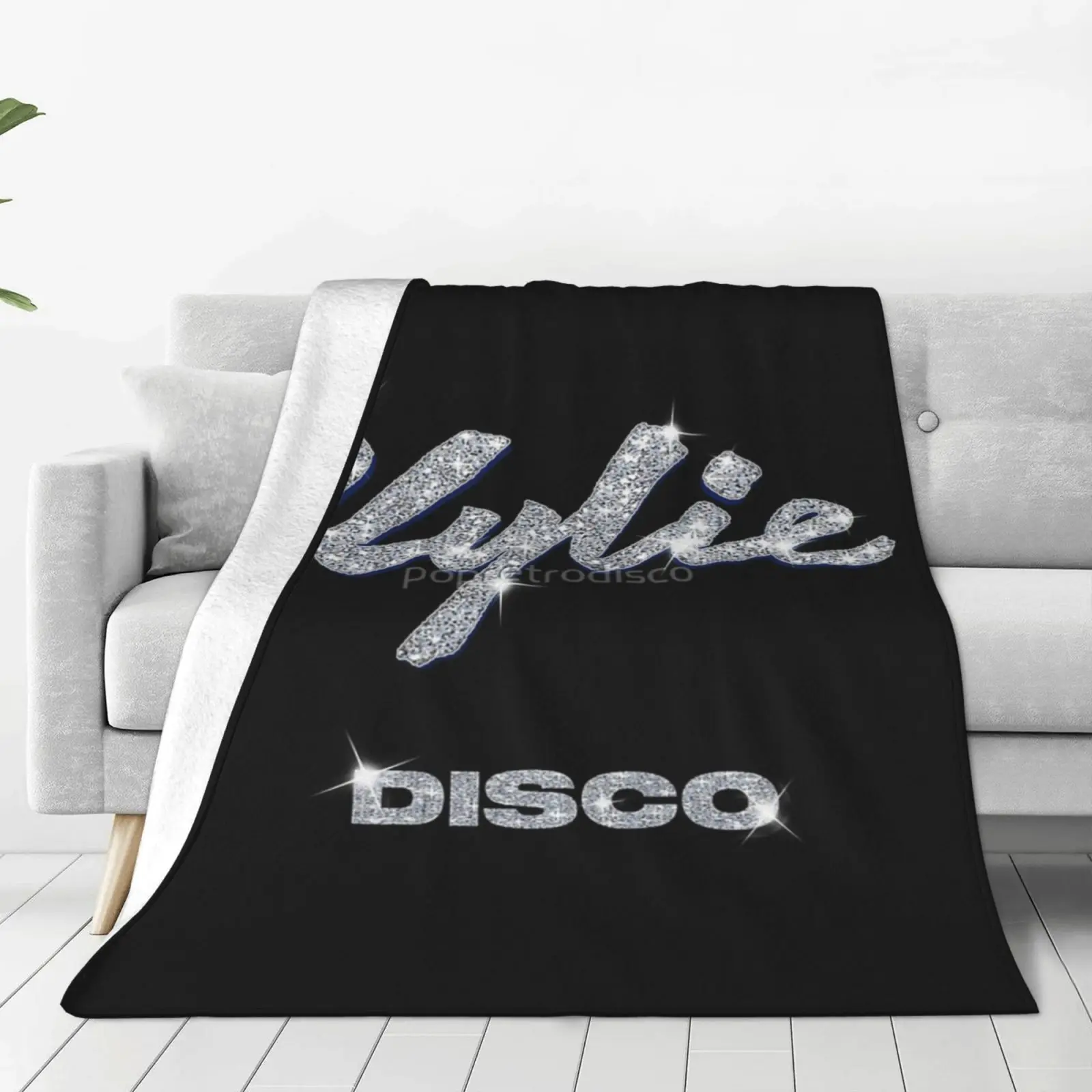 Kylie - Disco - Kylie Minogue - Album Title Queen Bed Weighted Blanket Fluffy Soft Blankets Bedspreads For Winter