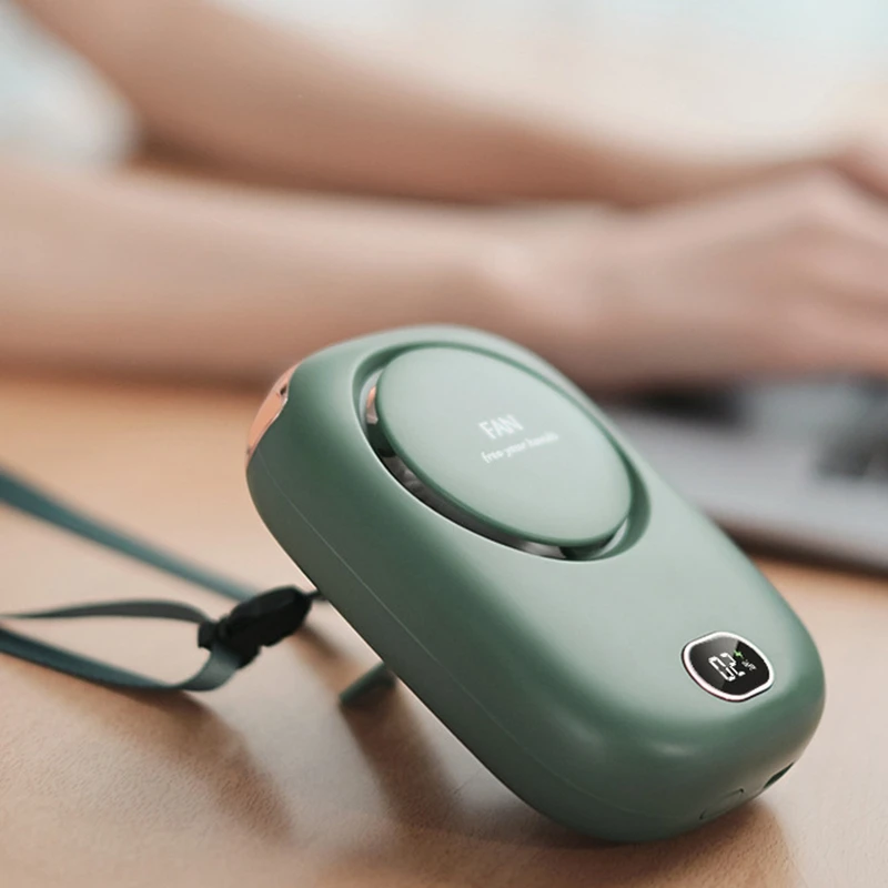 Вентилятор Мини USB-кулер Перезаряжаемый Ventilador Travel Ручной портативный бесшумный маленький электрический охлаждающий вентилятор Белый