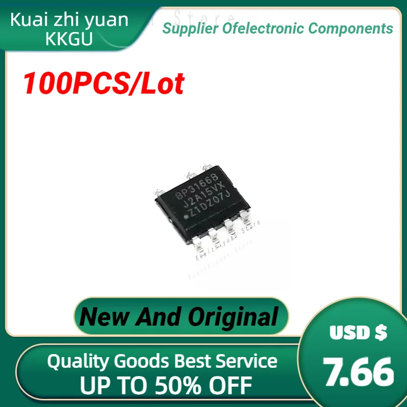 

100PCS/Lot New And Original BP3166B BP3166BJ BP3166BS SOP-7 LED Constant Current Driver Chip Quality Goods
