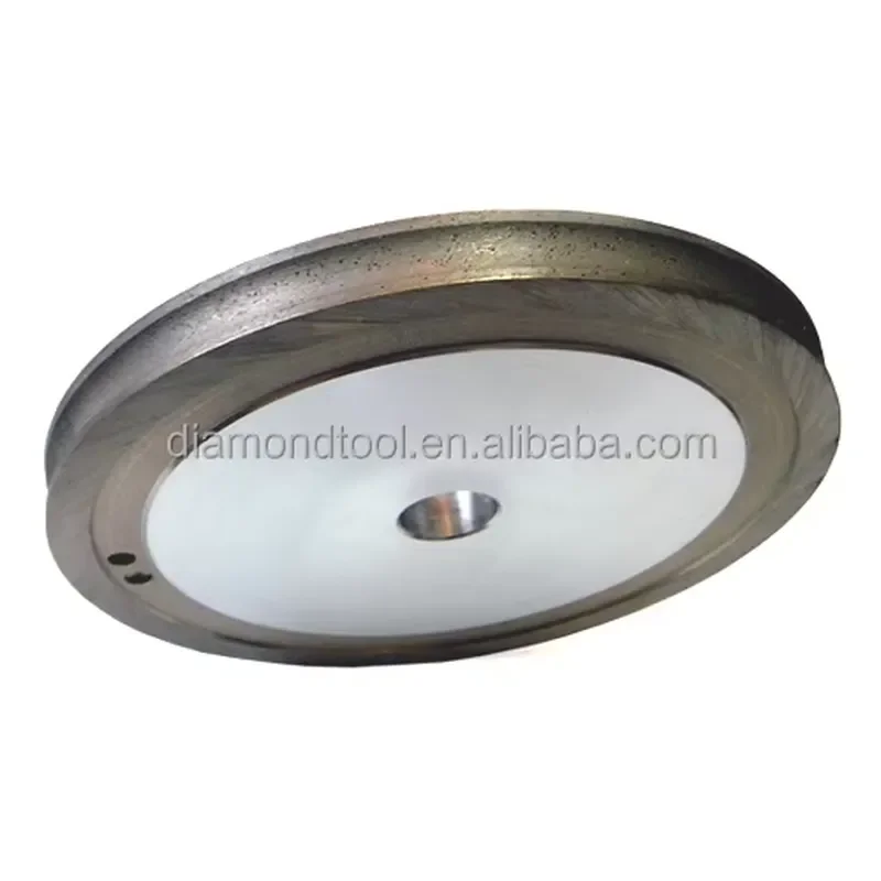 Diamond Cutting Wheel for Glass for Power Tool Diamond Grinder, Diamond Glass Edging Wheel, Pencil Edge Grinding Wheel