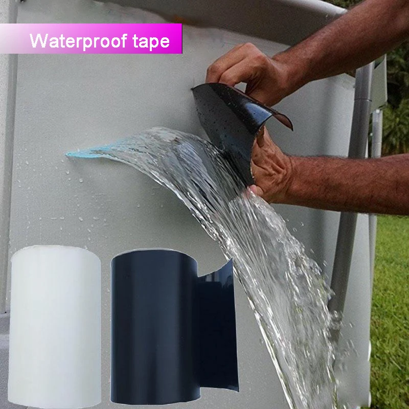 Width10cm Super Strong Fiber Waterproof Tape Stop Leaks Seal Repair Tape Performance Self Fix Tape Fiberfix Adhesive duct tape