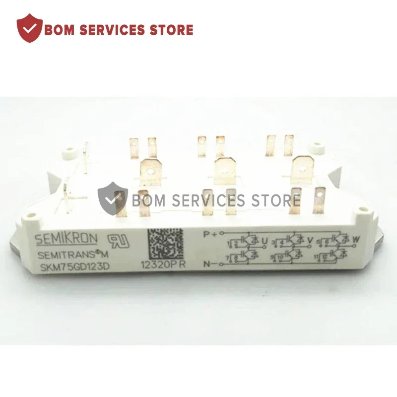 SKM50GD125D SKM75GD124D SKM75GD123D ใหม่โมดูล IGBT เดิม