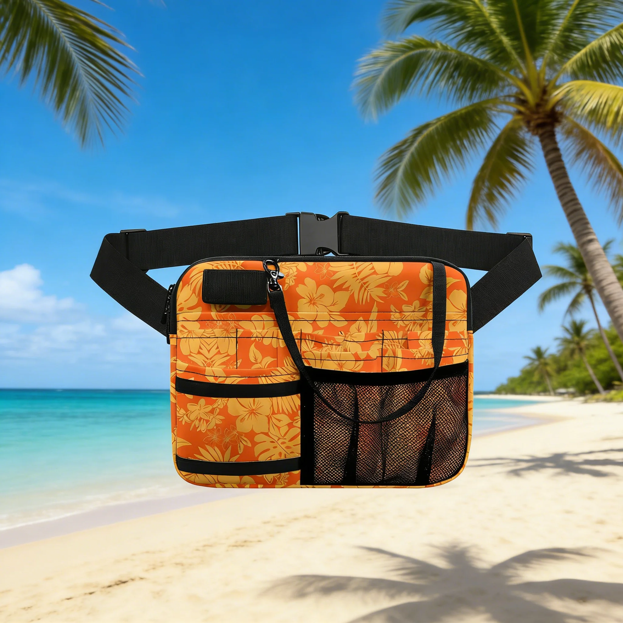 

Сумка-бананка для медсестер: милый медицинский поясной органайзер с отделением для карт – идеальный подарок ко Дню медсестры