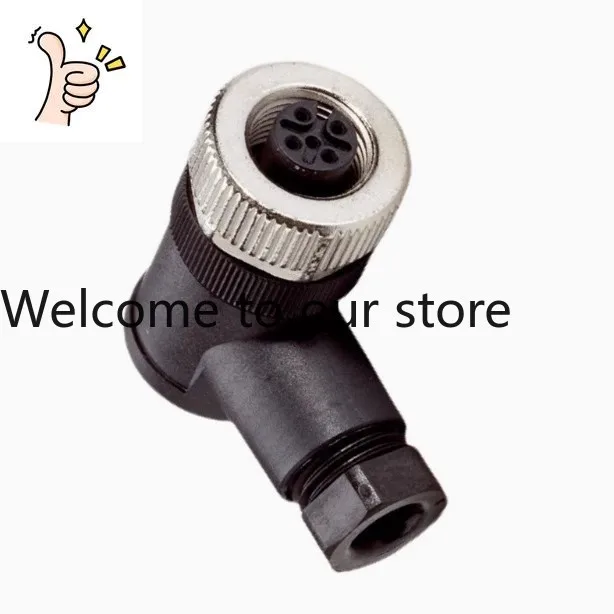 

Разъем SICK FA Elbow Socket Plug DOS-1204-W, штекер M12, оригинальный, в наличии