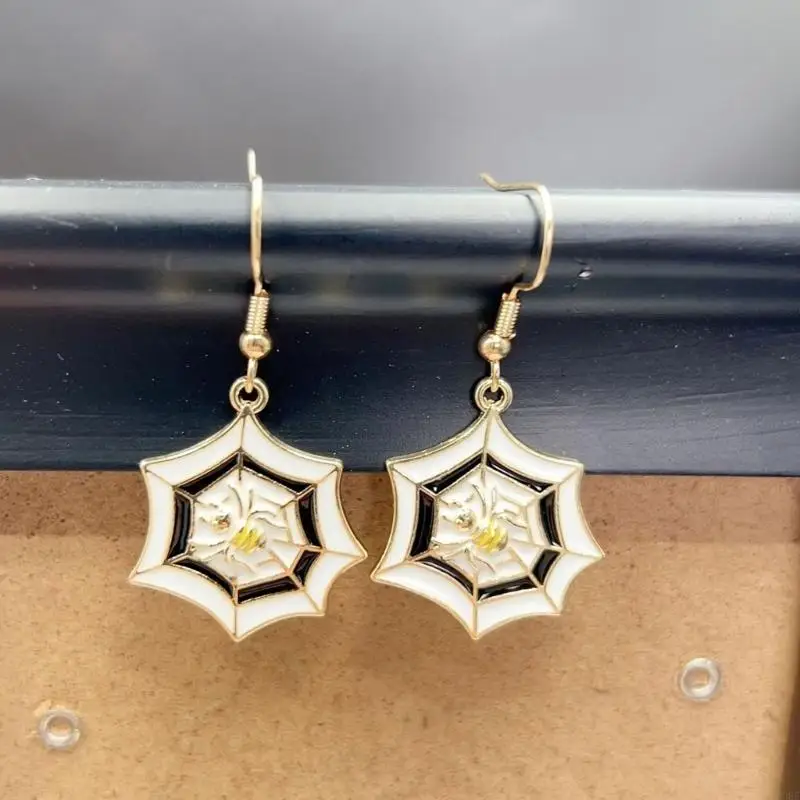 مضرب كرتون مضحك وأقراط اليقطين لحفلات الأزياء وارتداء اليومية E0BF