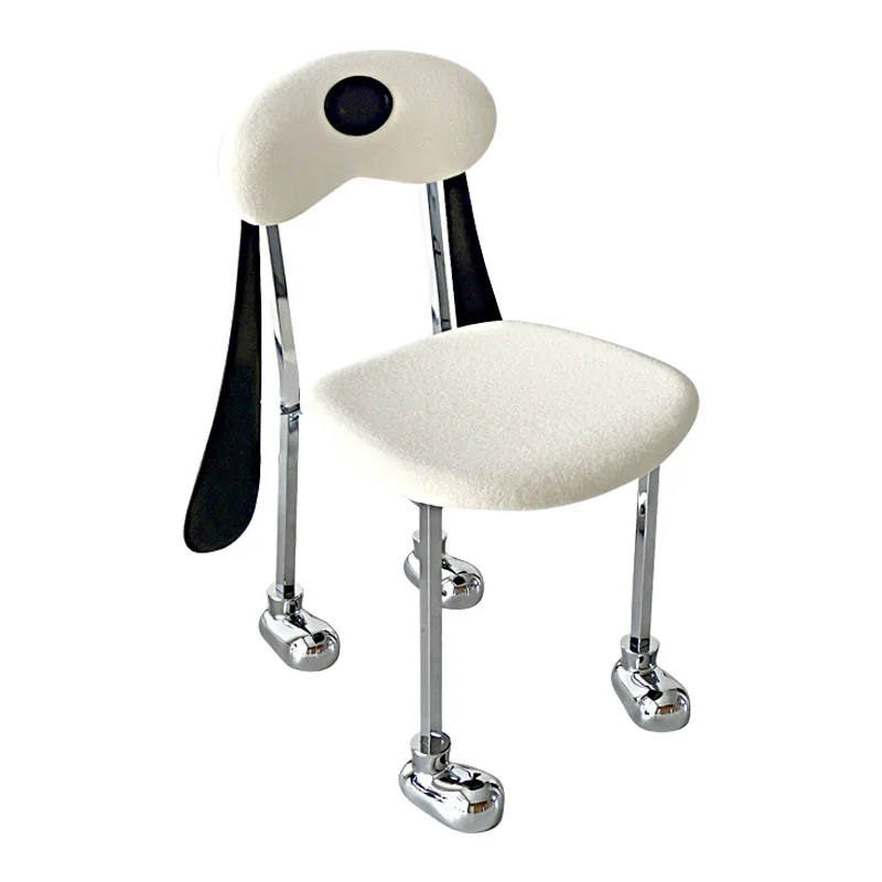 

Medieval dog backrest dining chair makeup household bedroom children's room designer dining table cartoon chair wholesale