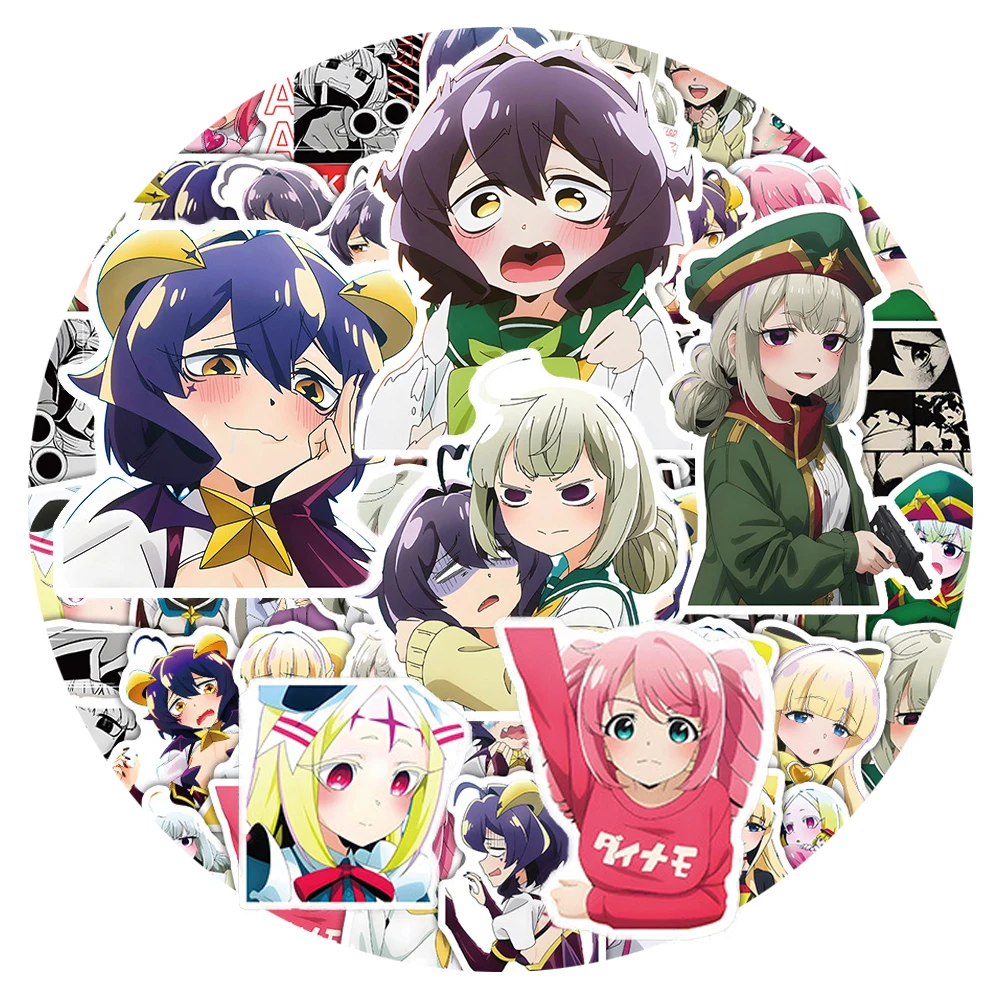 

10/30/53pcs Gushing Over Magical Girls Anime Stickers Hiiragi Utena Cartoon Decals Laptop Phone Suitcase Cute Sticker Decoration