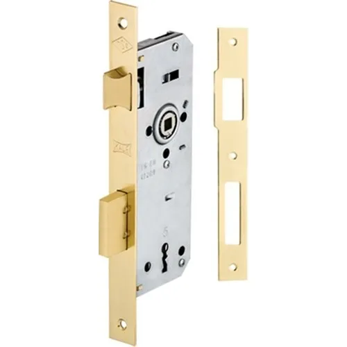 Kae Extra Mortise Door Lock 40 Mm Square Yellow 151 R4000025