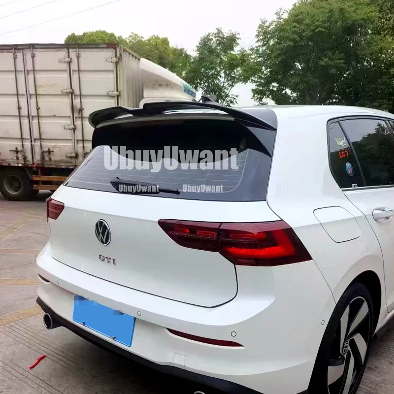 For VW Golf 8 MK8 MK8.5 R LINE PRO GTI 2020+ Roof Spoiler Rear Wing Tail Lip Car Exterior Modification Upgrade Accessories