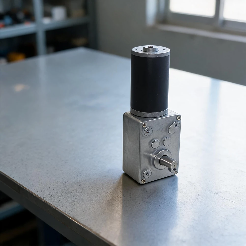 Zinc Alloy Housed DC Motor with 31mm Copper Tube Core for Curtain Machines Advertising Equipment and Motion Control