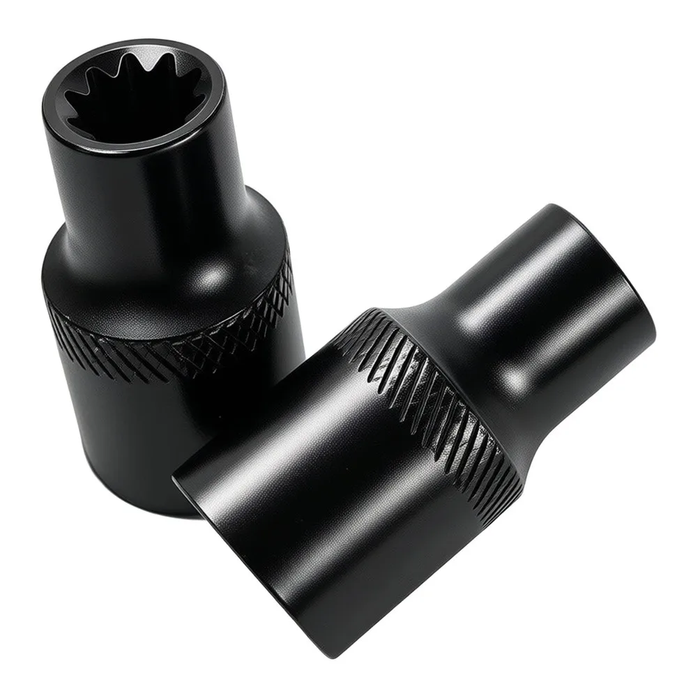 11 Tooth 28mm Brake Caliper Socket 3/8 Drive Black Carbon Steel For Volvo For Peterbilt For Daf Truck Repair Hand Tool Wrench