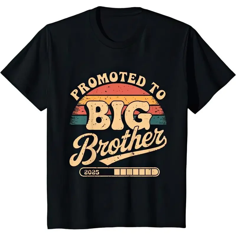 Promoted To Big Brother New Born Gift New Sibling Brother Surprise T Shirt