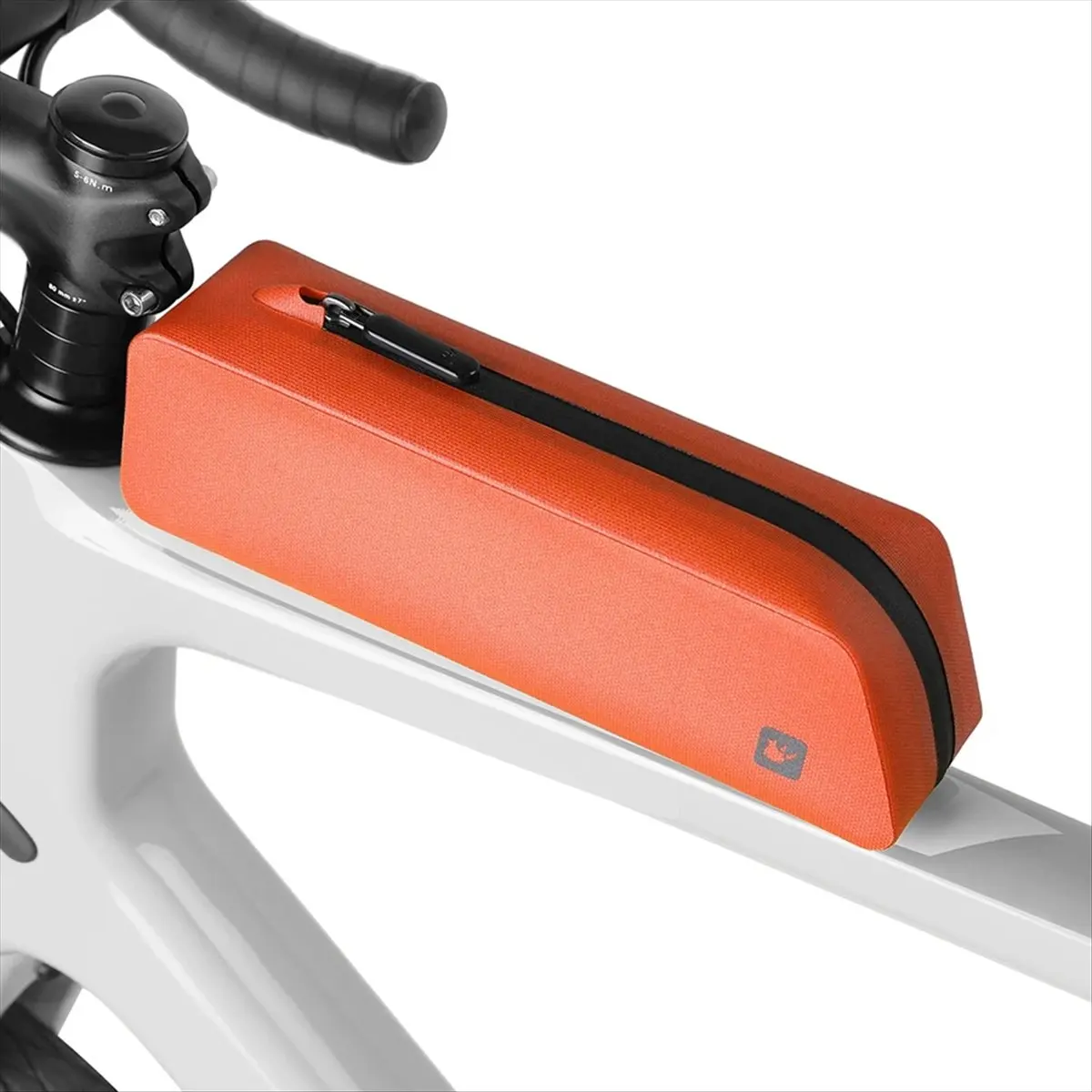 

Сумка на раму велосипеда ABJV Rhinowalk, водонепроницаемая сумка на переднюю трубку велосипеда, сумка для хранения велосипеда, аксессуары для дорожного велосипеда, оранжевый