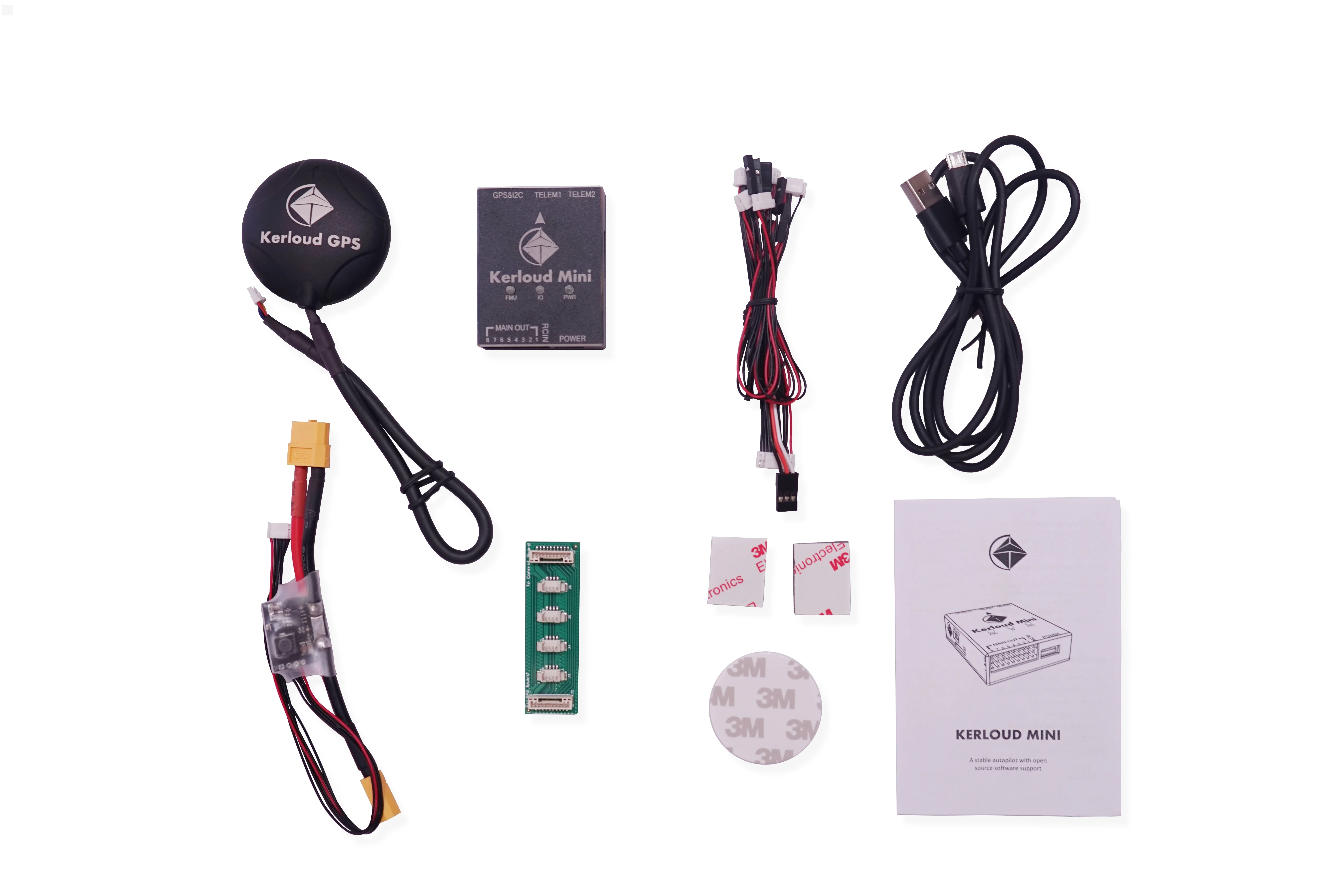 Open source pixhawk flight control Kerloud Mini and M8N GPS set (px4 long-term stable support)