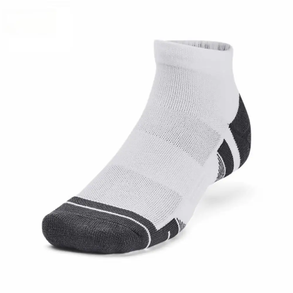 

Under Armour UA Performance Tech Multi-Color Comfortable and Stylish Casual Sports Socks (Unisex) 3-Pack, White 1379504-100
