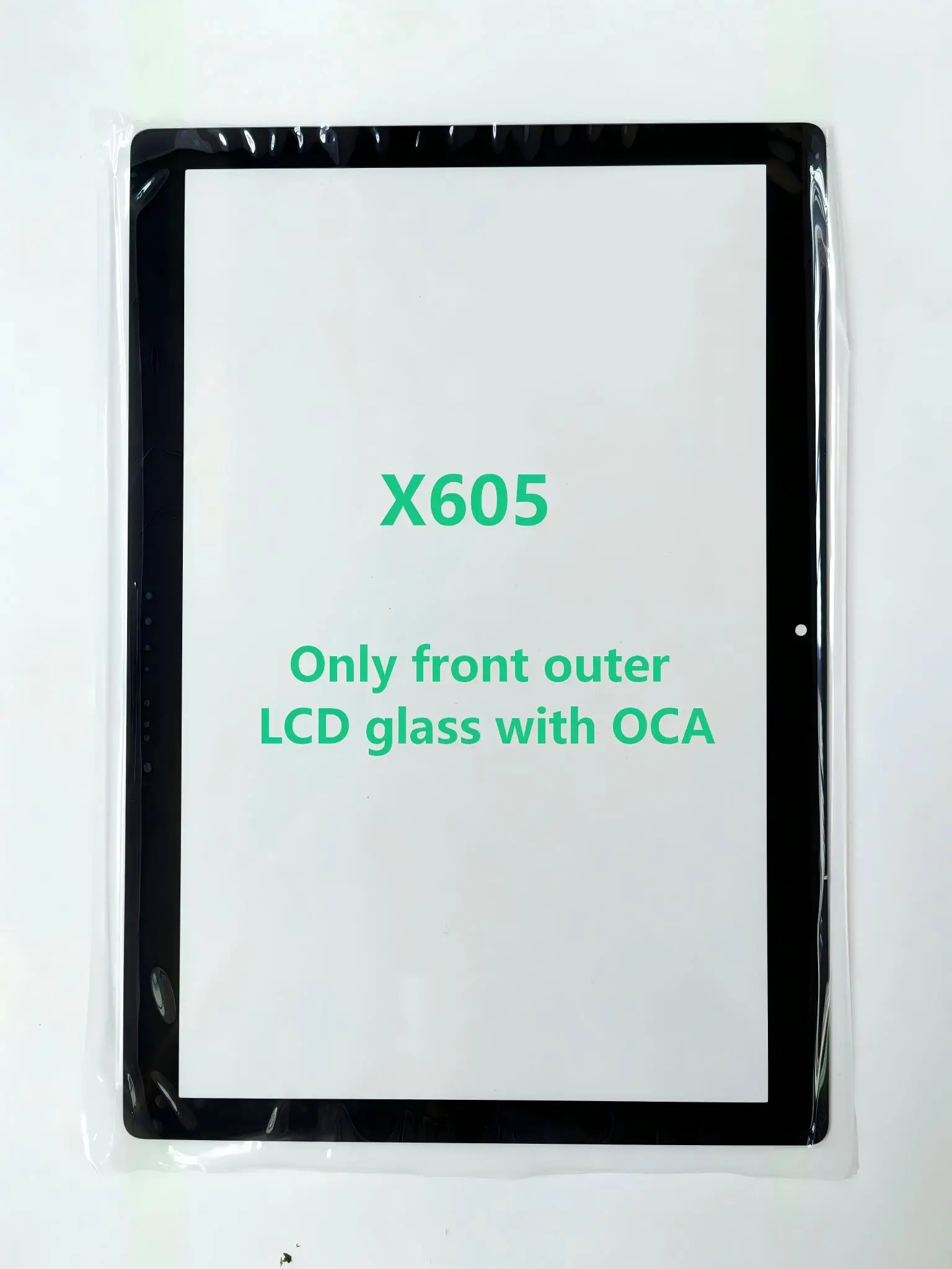 AAA For Lenovo Tab 5+ Tab M10 X605L X605FC X605LC TB-X605 TB-X605F Touch Screen Panel Tablet Front Outer LCD Glass Lens With OCA