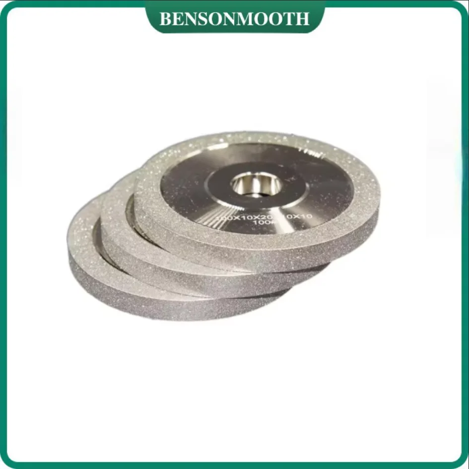 100MM CBN Diamond Grinding Wheel Ceramic Tungsten Steel Milling Cutter Special Sharpening Tool Alloy Parallel Emery Wheel