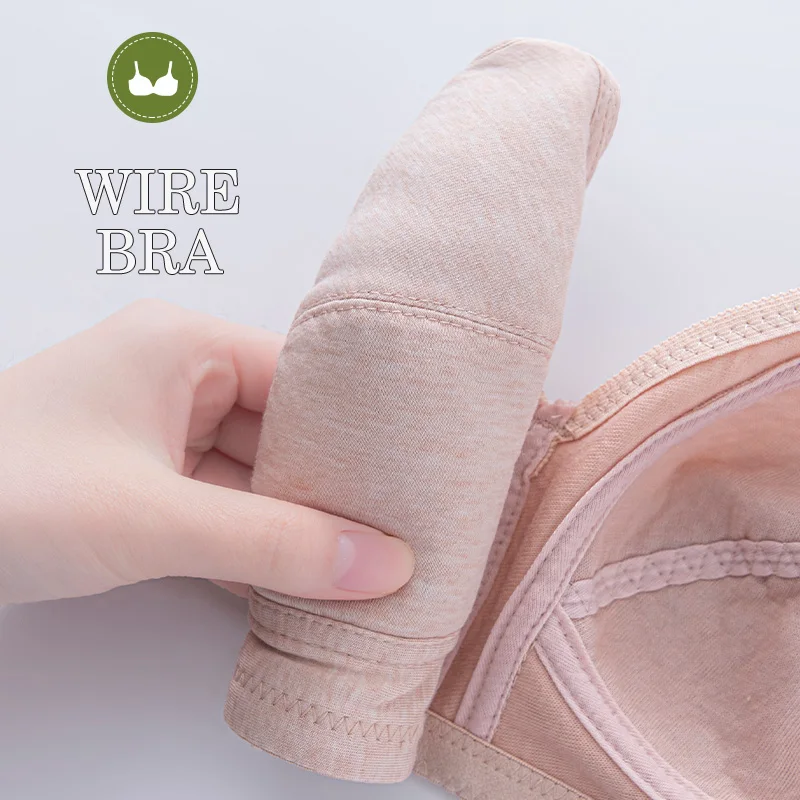 

Yenlice Fashion Women Bra Plus-Size Sexy Bra Thin cotton Comfortable Bra For Women36 38 40 42 Wireless Bralette Underwear