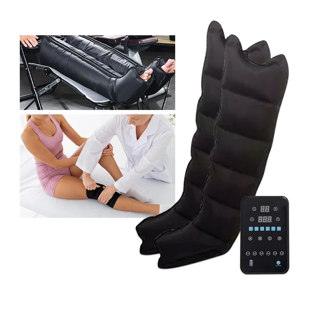 

Electric 6 Cavity Air Compression Foot Leg Massager Hips Waistline Recovery Promote Blood Circulation Pressotherapy Muscle Care