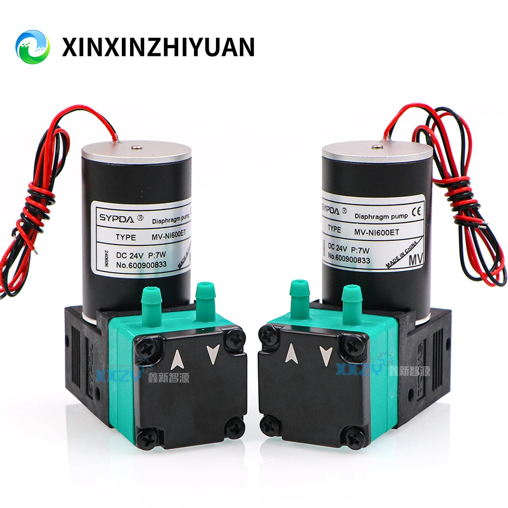 1PC Micro Diaphragm Pump MV-NI600E Ink Pump for Inkjet Printer DC24V 7W SYPDA MV-NI600ET Liquid Pump