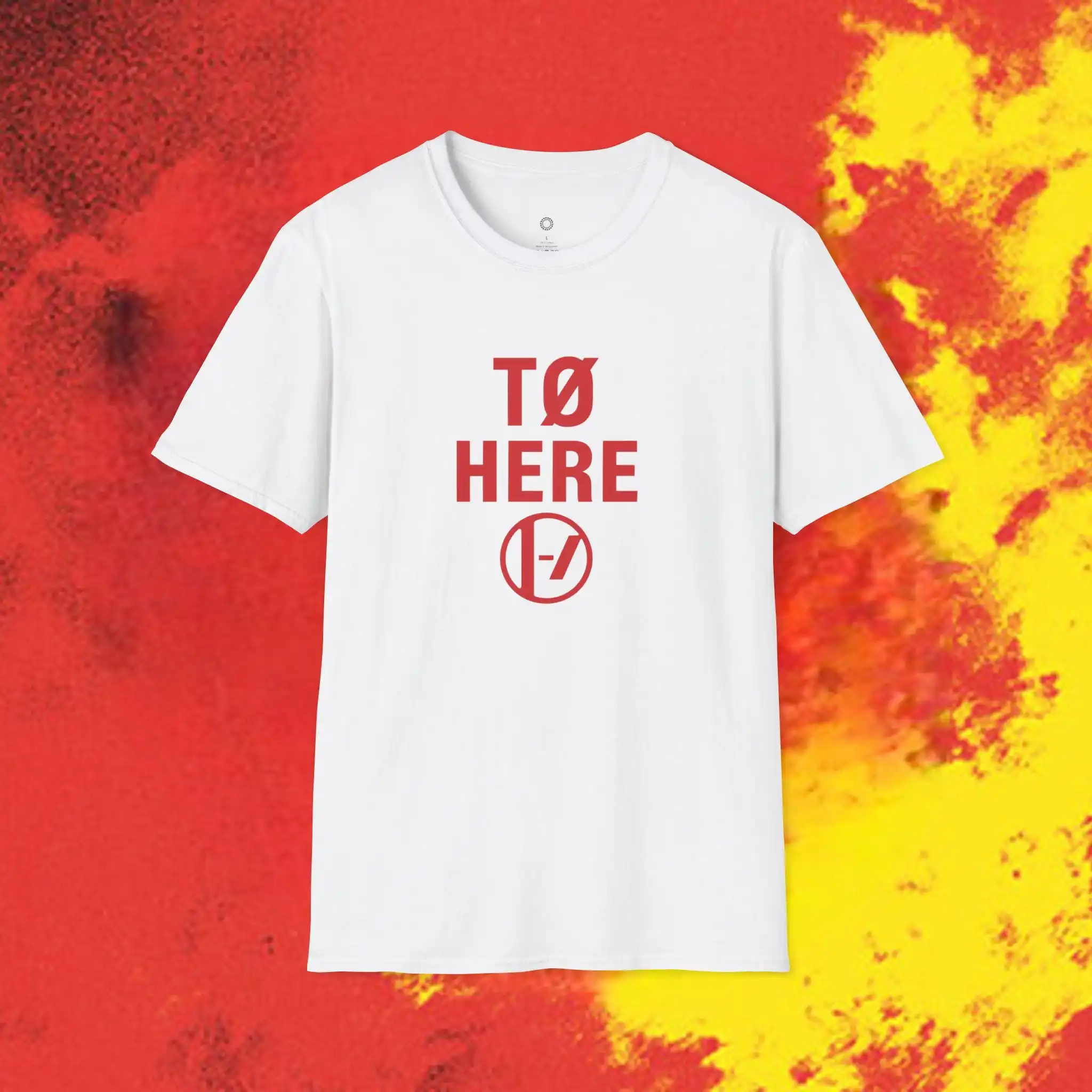 TØ HERE (RED) Twenty One Pilots Shirt | Hometown Show Tee | Clique Concert Shirt | Inspired Fan Merch | Columbus Ohio Show